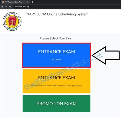 NAPOLCOM ONLINE APPLICATION (STEP BY .